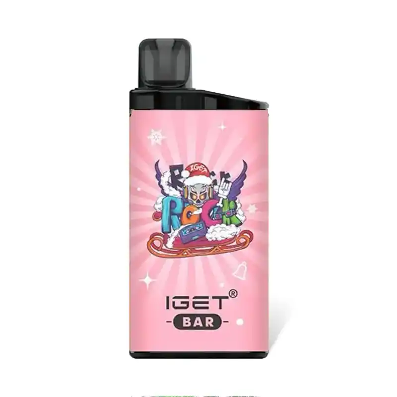 IGET BAR STRAWBERRY LYCHEE ICE  3500 Puffs Disposable Vape