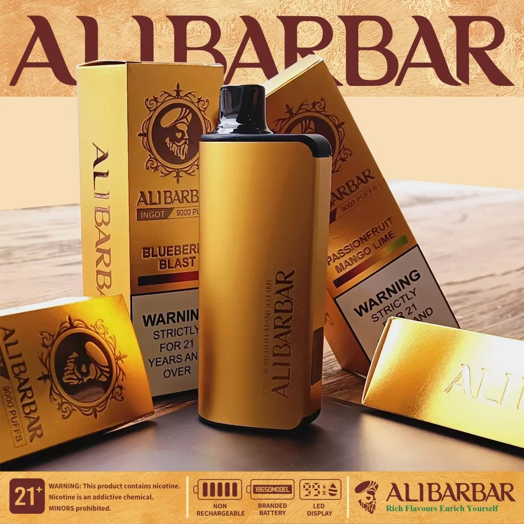 alibarbar ingot 9000 puffs
