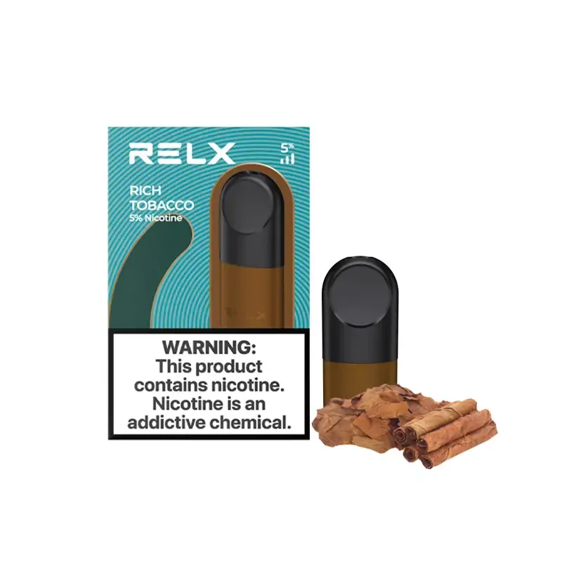 RELX Infinity交換用Pod – リッチ・タバコ (Rich Tobacco)